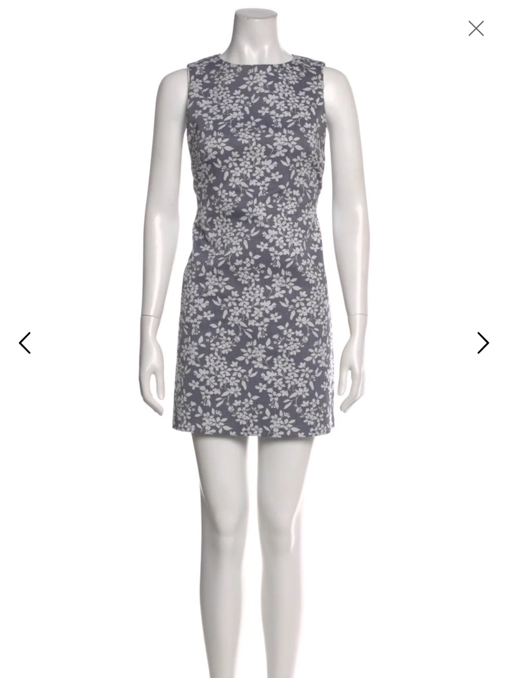 Alice + Olivia Clyde A-Line Floral Mini Dress